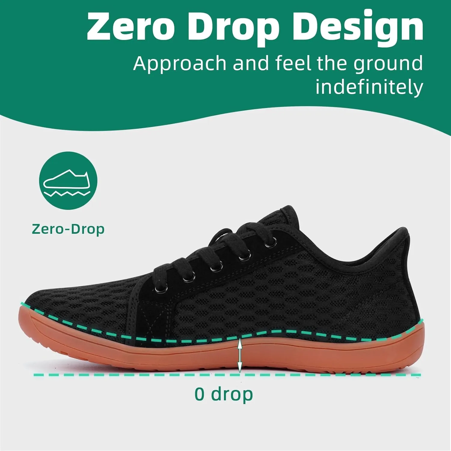Hike Barefoot Shoes Men Women Wide Toe Minimalist Cross Trainer Walking Shoes Zero Drop Sole Trail Running Sneakers