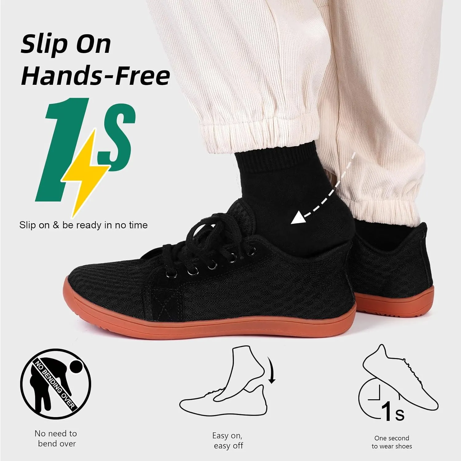 Hike Barefoot Shoes Men Women Wide Toe Minimalist Cross Trainer Walking Shoes Zero Drop Sole Trail Running Sneakers
