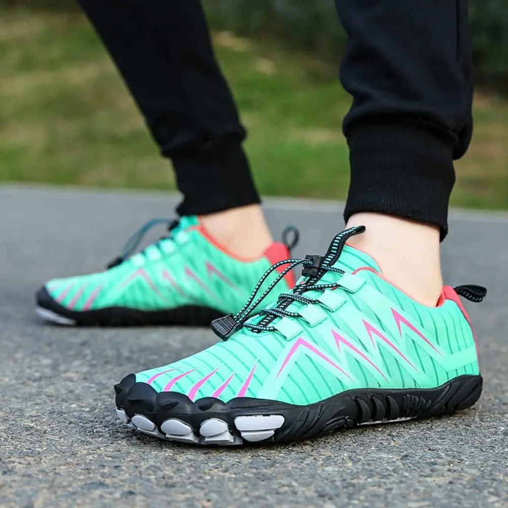 Hike Barefoot Shoes Women Minimalist Trail Running Shoe Non-Slip Breathable Wide Toe Shoes Zero Drop Lightweight Hiking Shoes