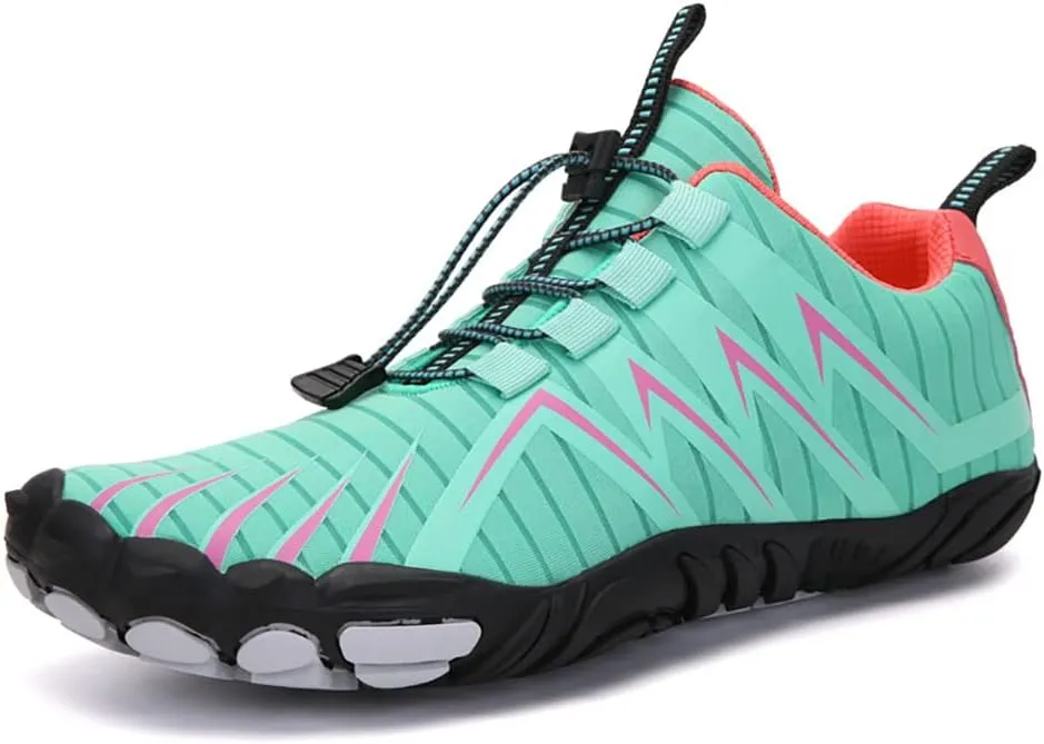Hike Barefoot Shoes Women Minimalist Trail Running Shoe Non-Slip Breathable Wide Toe Shoes Zero Drop Lightweight Hiking Shoes