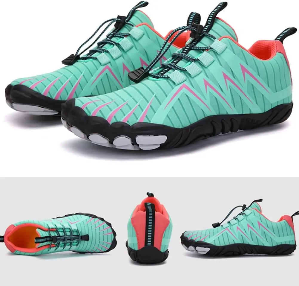 Hike Barefoot Shoes Women Minimalist Trail Running Shoe Non-Slip Breathable Wide Toe Shoes Zero Drop Lightweight Hiking Shoes