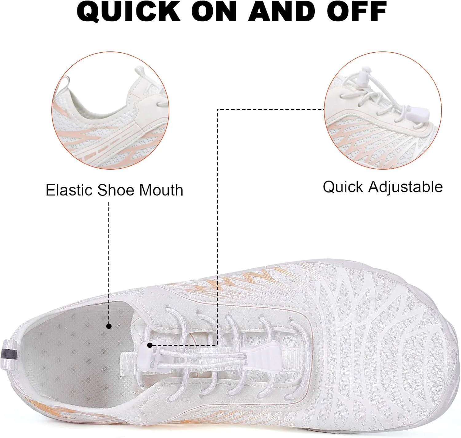 Hike Barefoot Shoes Womens Mens, Pro Water Shoe Women Men Footwear Barefoot Hike Shoes for Travel, Wide Toe Box Non-Slip Breathable Zero Drop Shoe