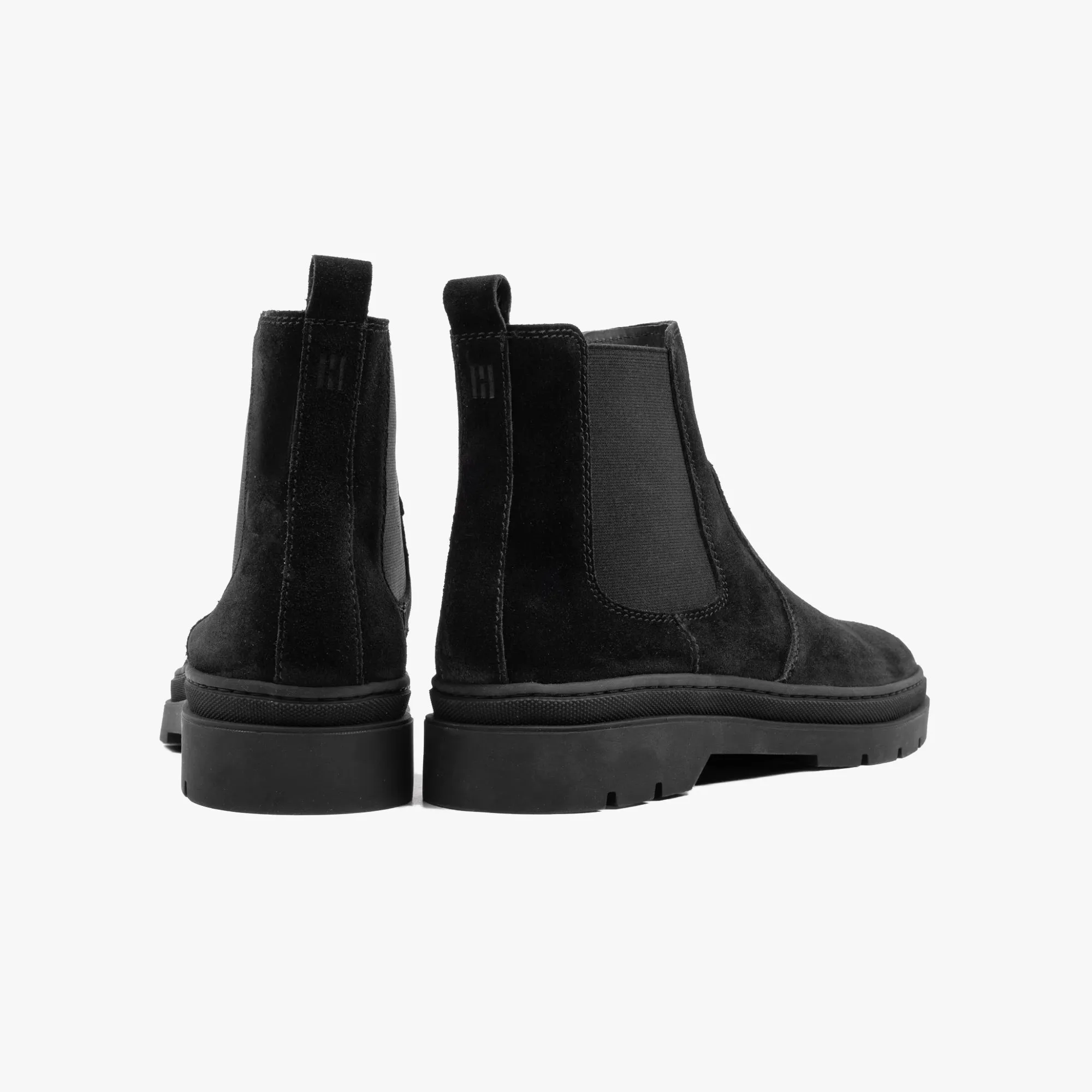 Hinson Elon Chelsea Black Suede