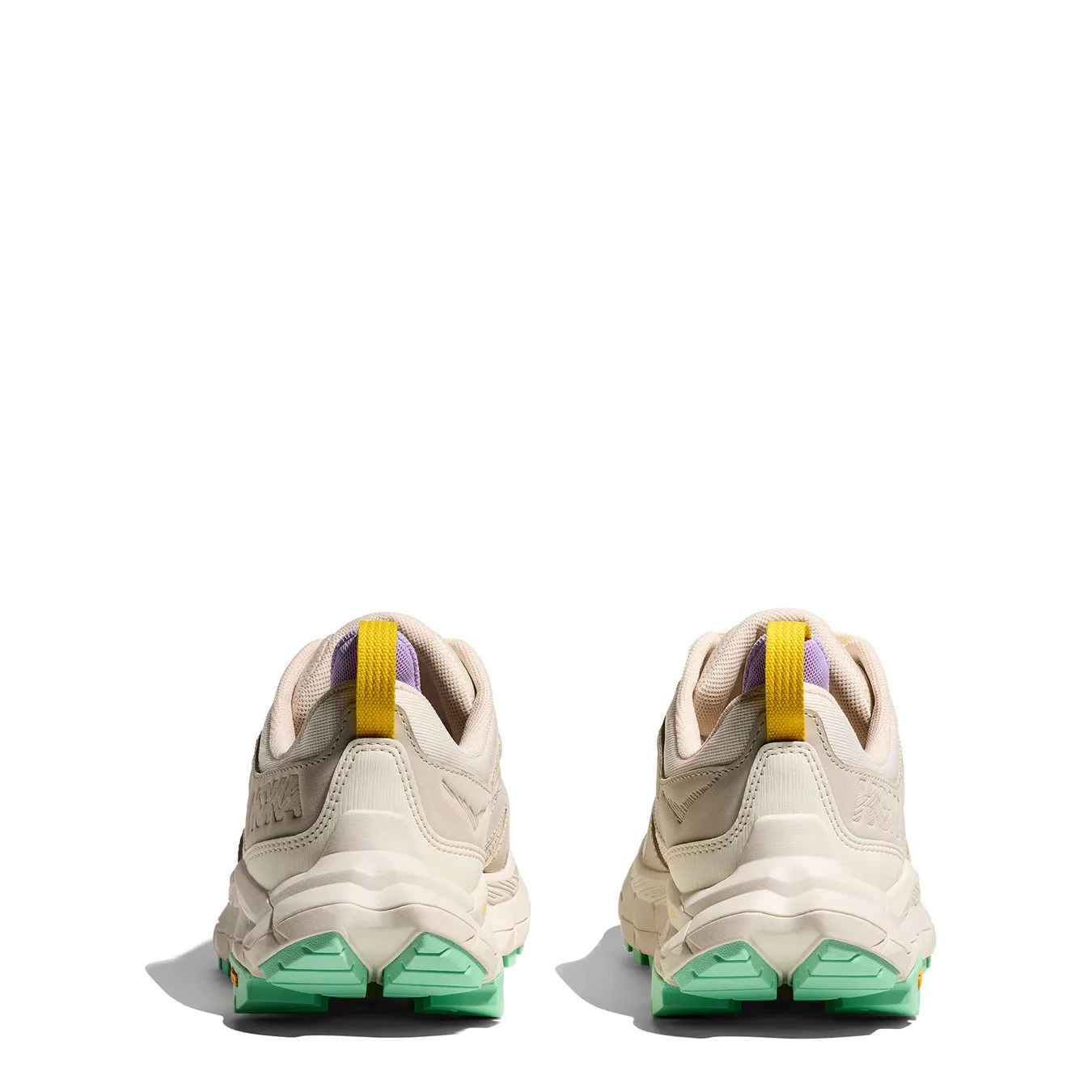 Hoka Womens Anacapa Breeze Low Trainer Alabaster / Mint Fluorite