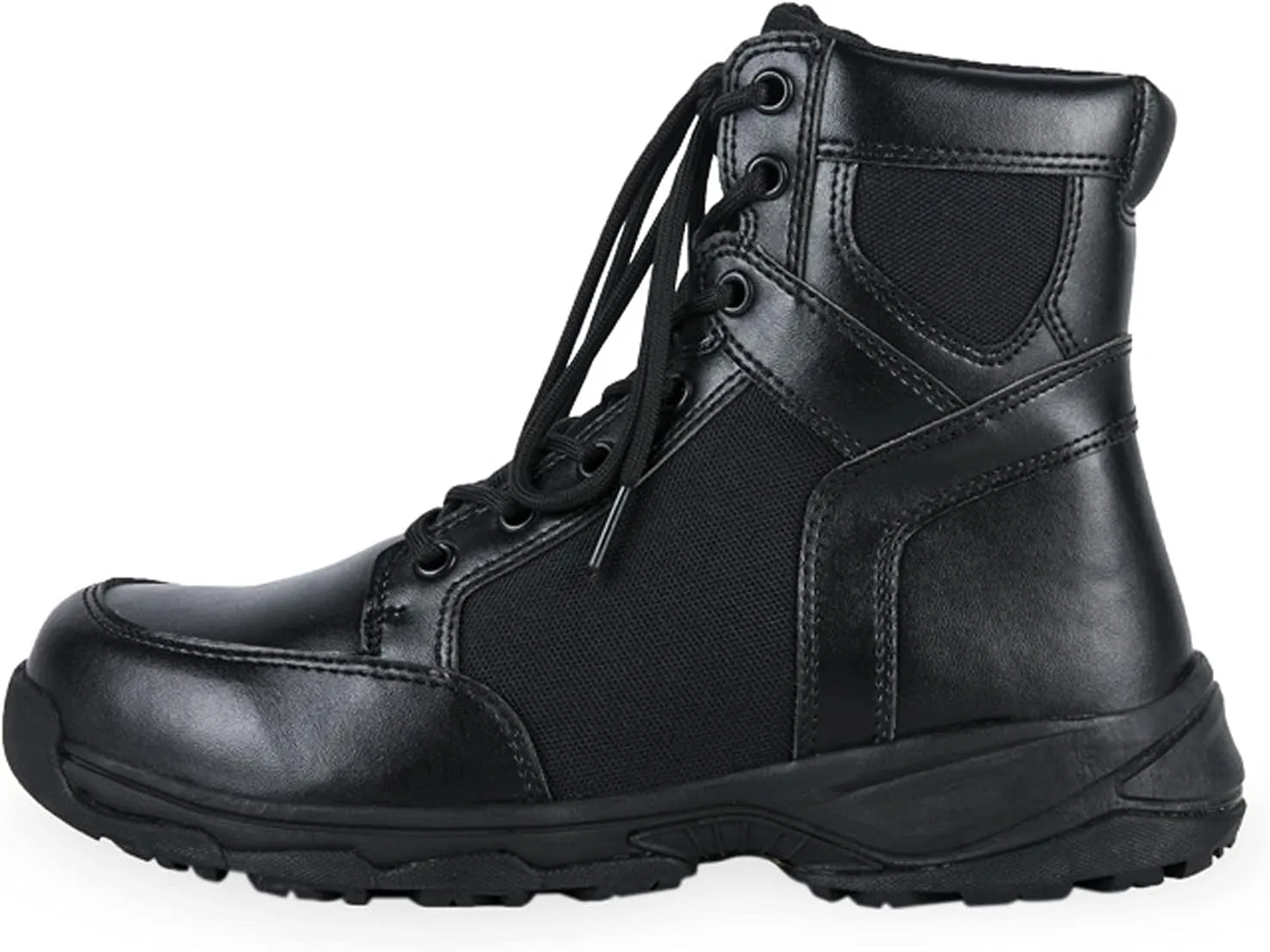 hongrenamz Mens Non-Slip Low Rise Trekking Boots Waterproof Walking Shoes Outdoor