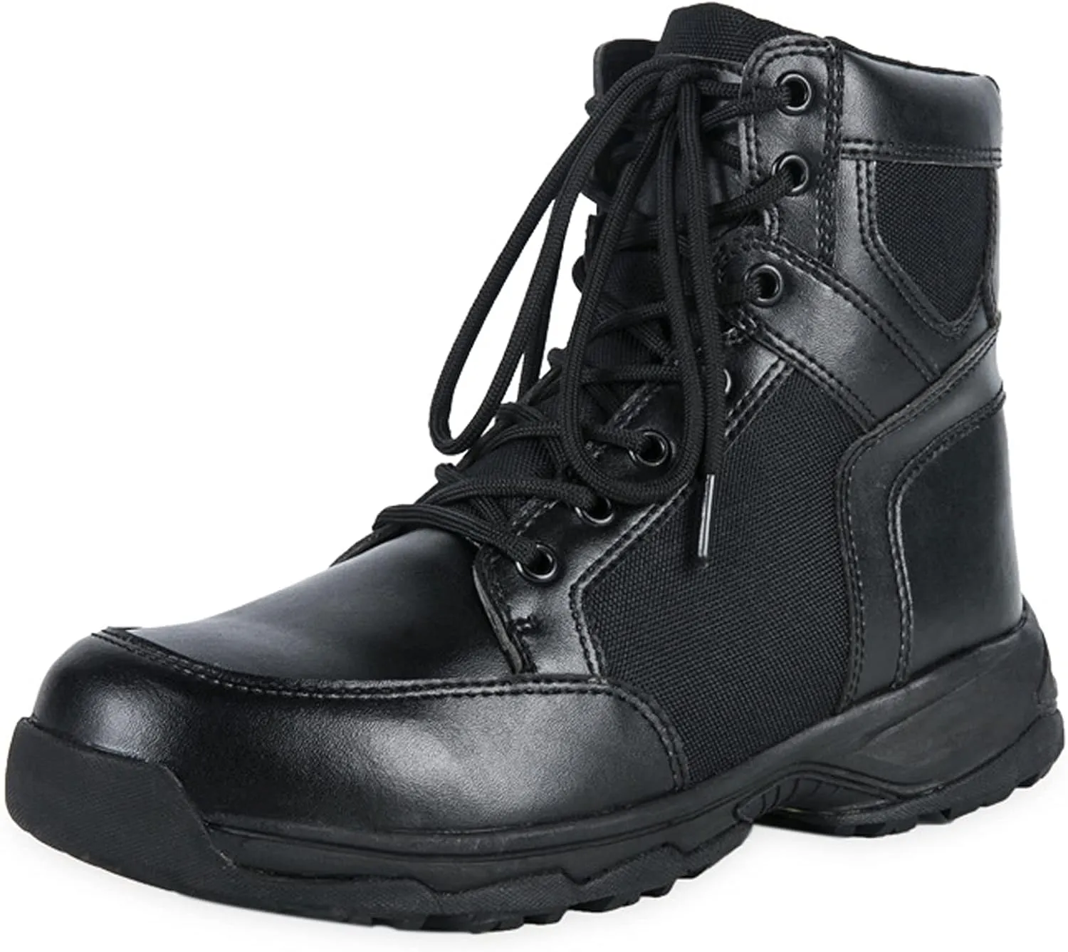 hongrenamz Mens Non-Slip Low Rise Trekking Boots Waterproof Walking Shoes Outdoor