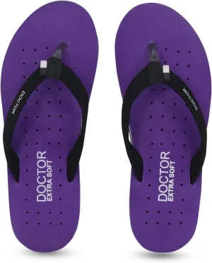 House Slipper for Women's Care Dr Orthopaedic Super Comfort Fitting Flat Cushion Chappal Flip-Flop for Ladies and Girl’s OR-D-19