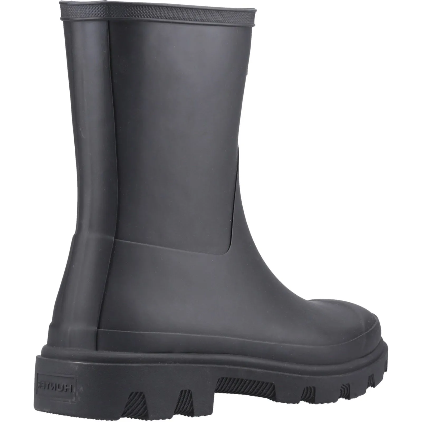Hunter Downpour Short Boot Rubber Men's Hunter Navy Wellington Boots