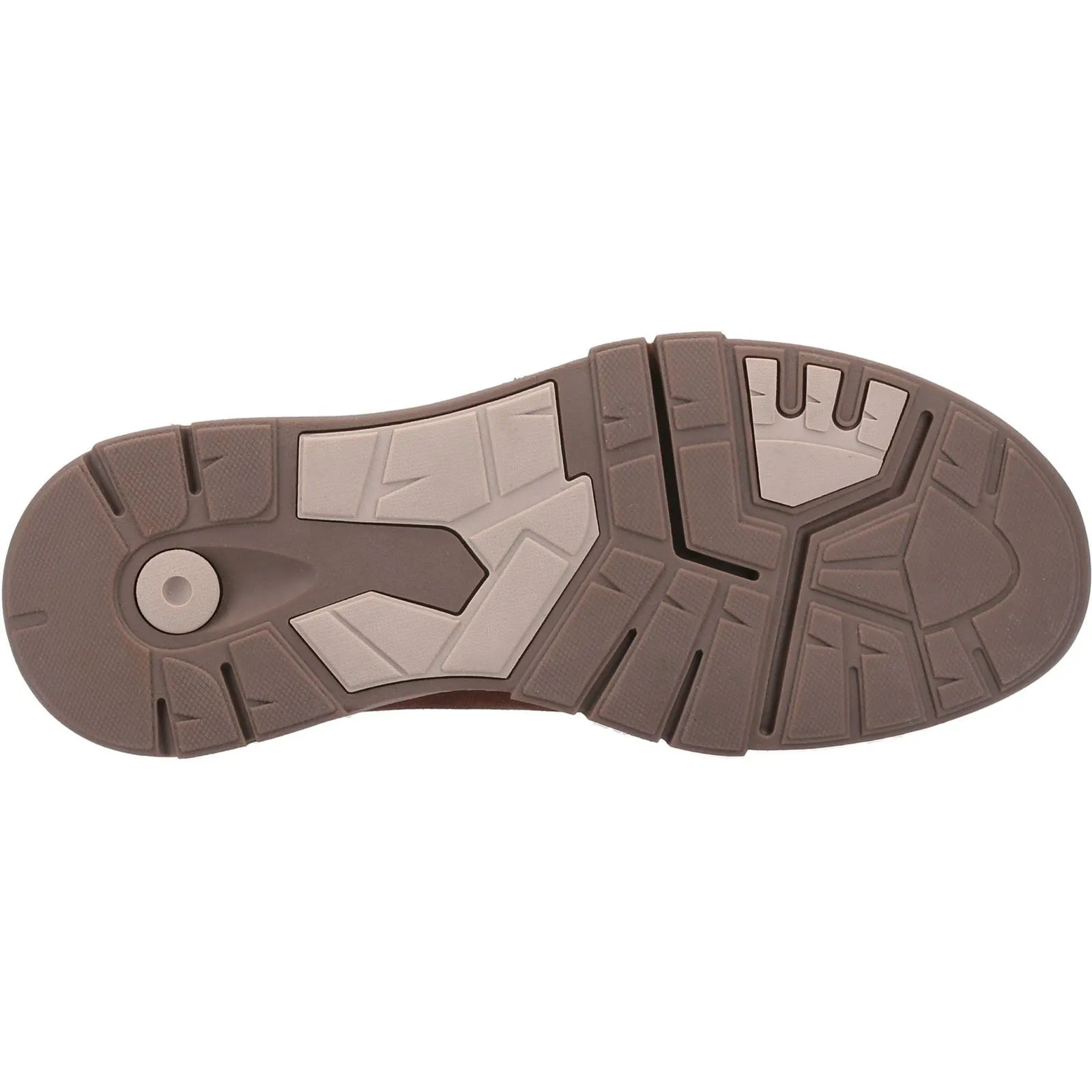 Hush Puppies Fletcher Slip Ons Mens Shoes in Tan