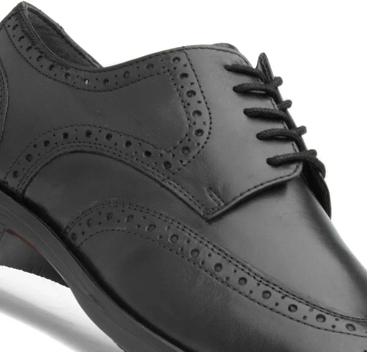 Hush Puppies Men's Brogue School Uniform Shoe