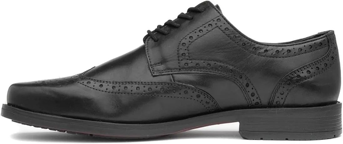 Hush Puppies Men's Brogue School Uniform Shoe
