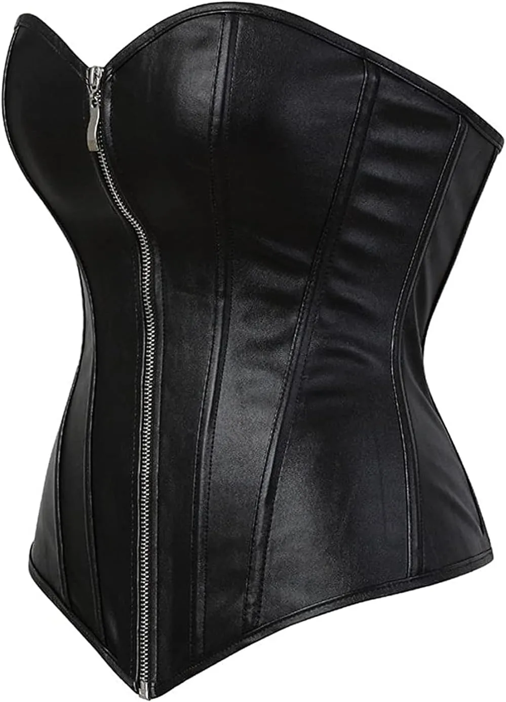 ICEGIA Women's Heavy Duty Corset Double Steel Boned Waist Trainer Corsets Underbust Body Shaper