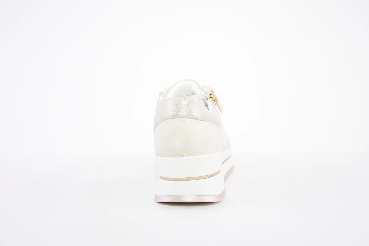 IGI & CO - 1661033 LACE UP FASHION TRAINER - BEIGE