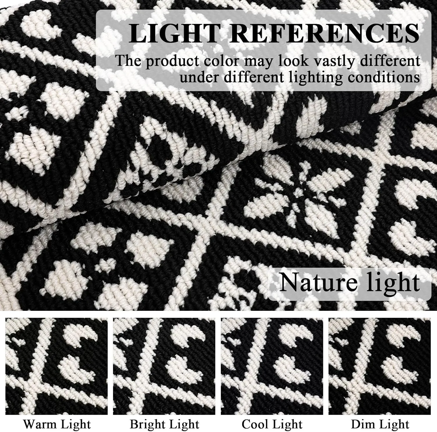 Ileading Entrance Door Mat 3'x5', Absorbent Dog Mats for Muddy Paws, Low-Profile Large Entryway Runner Rug with Non-Slip Backing, Machine Washable Inside Welcome Mat for Hallway,Kitchen(Black)