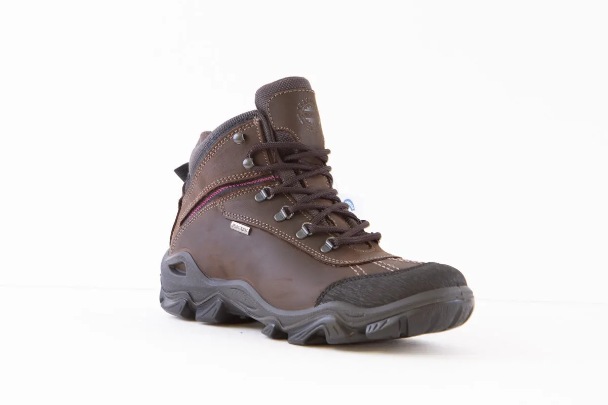 IMAC - 259309 LACED WALKING BOOT - BROWN