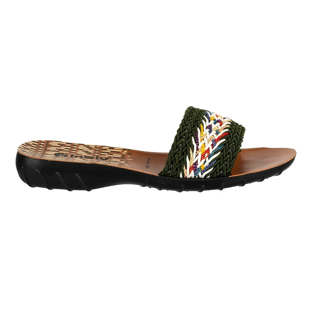 Inblu Women Slipper #38D5 - OLIVE