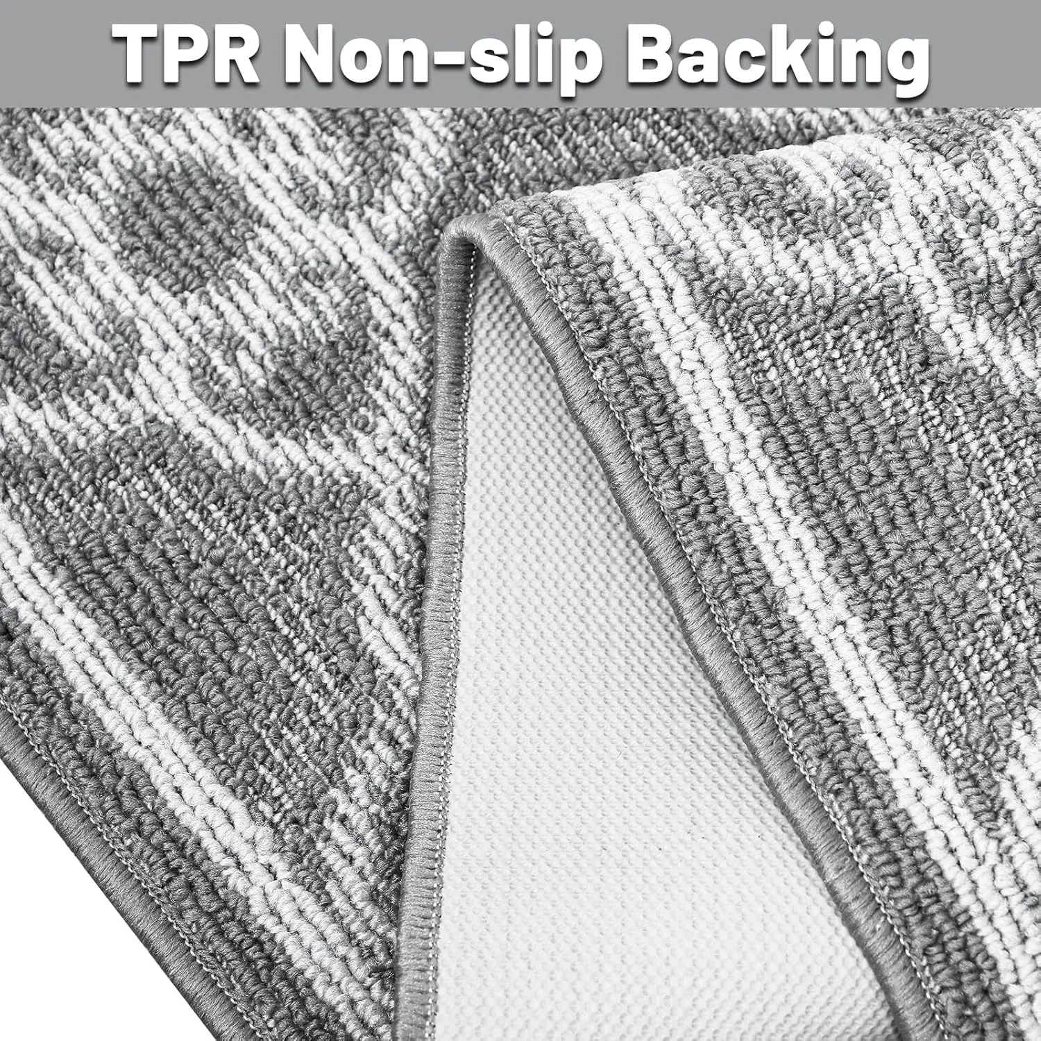 Indoor/Outdoor Non-Slip Door Mat, 32"X48", Absorbent, Washable, Low Profile - Perfect for Home Entryway