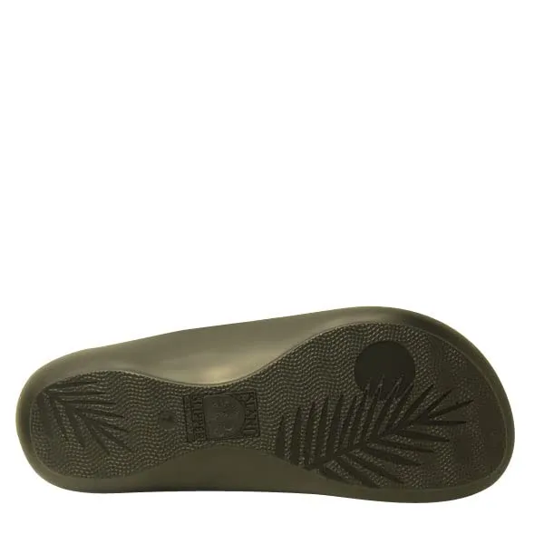 Island Slipper Women's Mokulua Alohi Fabric Thong Flat Sandal (MB522OL-PWGL-7)