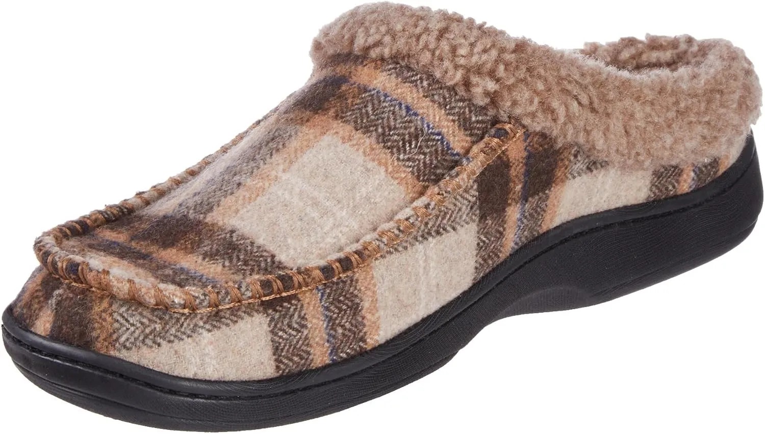 isotoner Men's Lewis Clog Slipper