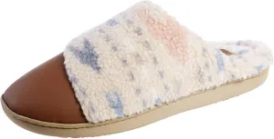 Isotoner Women's Clog Slipper: Indoor/Outdoor, Non-Slip, Memory Foam, Vegan Leather, Machine Washable