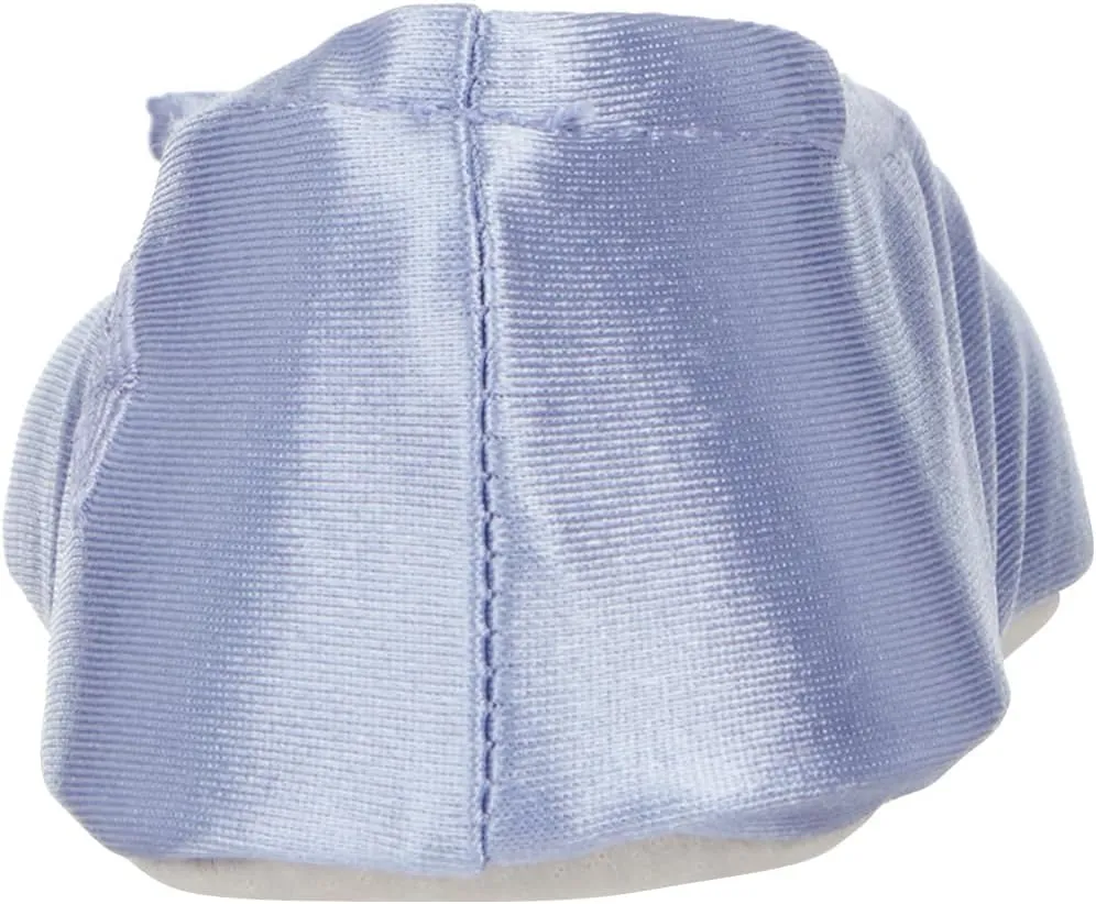isotoner Women's Satin Ballerina Slippers with Soft Tie Bow and Suede Sole