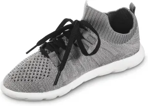 isotoner Zenz Womens Lace Up Slippers, Lightweight Unlined Sport Knit Slip-Ons