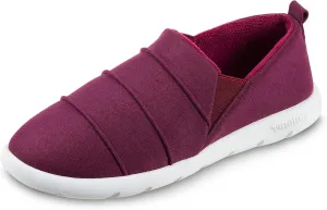 isotoner Zenz Women's Serenity Stretch Satin Slipper, Slip-On Shoe