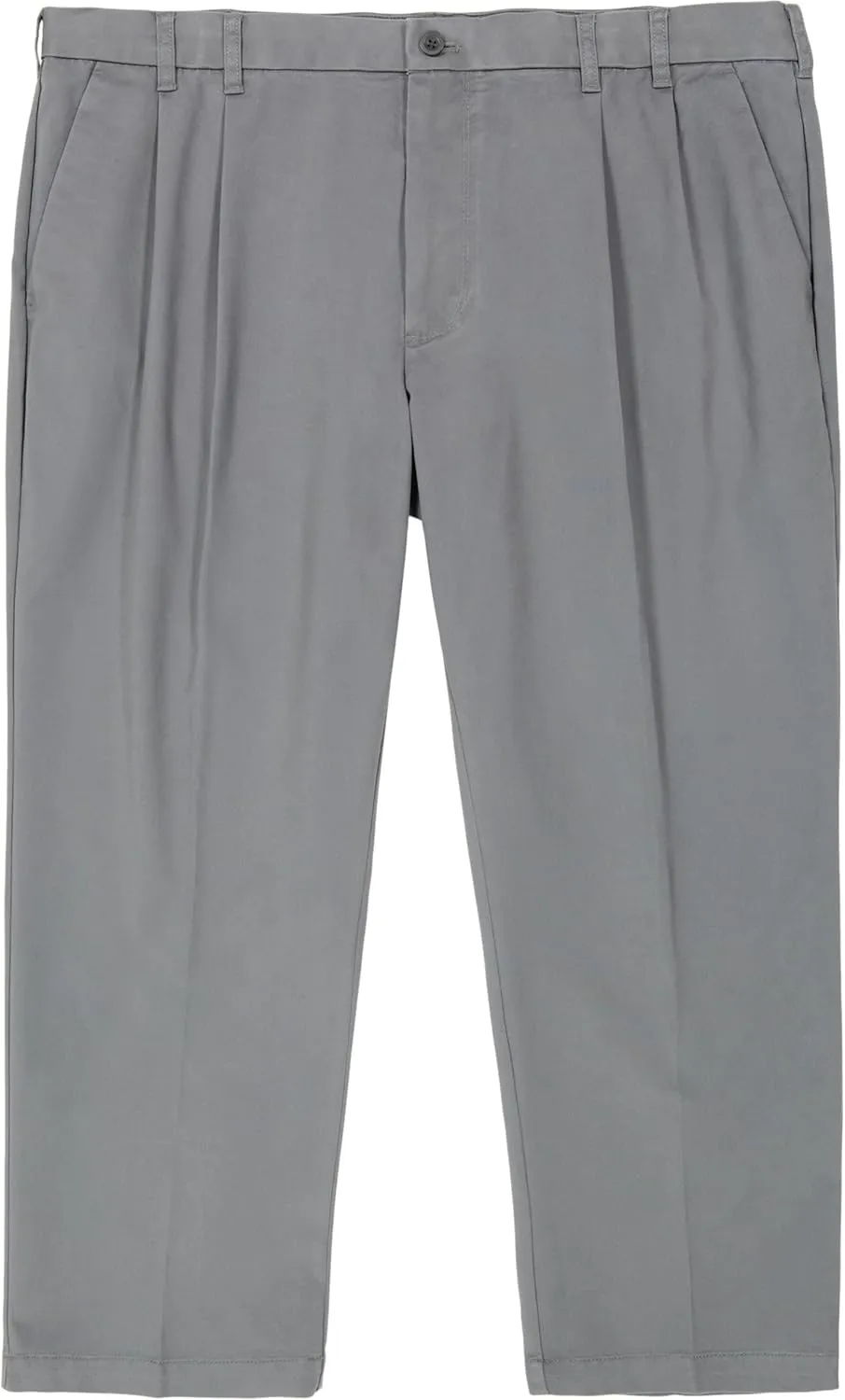 IZOD Men's Big and Tall Performance Stretch Flat Front Pant