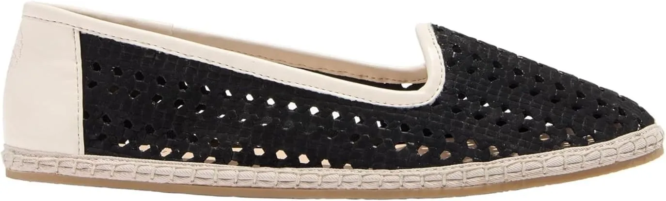 Jack Rogers Women's Conwell Slip on-Nubuck Loafer Flat