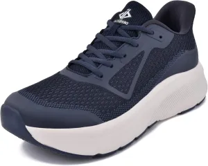 JACKSHIBO Wide Toe Box Shoes for Men Wide Running Shoes Walking Tennis Athletic Gym Workout Cross Training Wide Width Sneakers with Cushion Zero Drop Sole