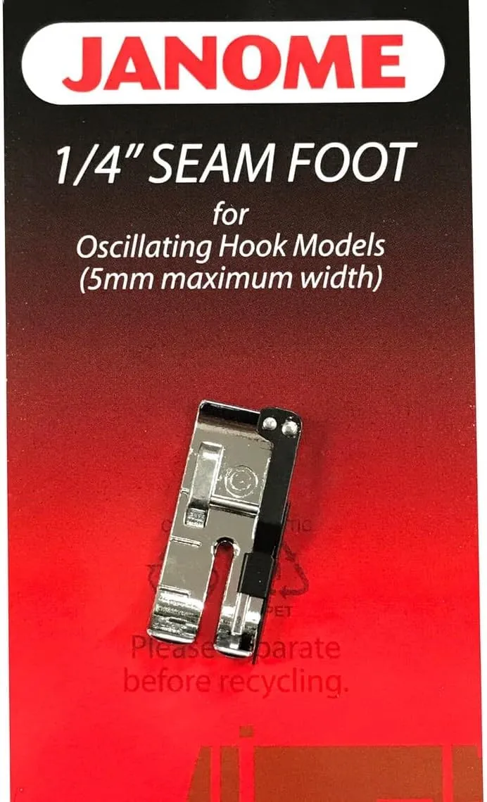 Janome Front-Load - 1/4 inch Seam Foot
