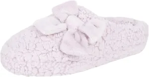 Jessica Simpson Women's Plush Marshmallow Slide on House Slipper Clog with Memory Foam