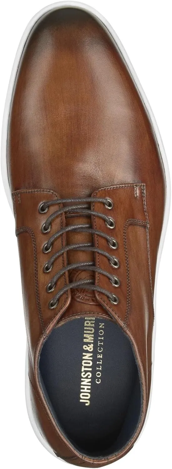 Johnston & Murphy Bolivar Plain Toe Boot Lace-Up Dress Casual Shoe