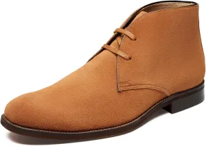 Journey West Mens LightWeight Suede Desert chelsea chukka Boots