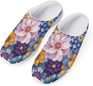 JoyLamoria Lightweight Platform Shoes Quick Dry Garden Clogs Walking Slipper Shoes with Rubber Sole