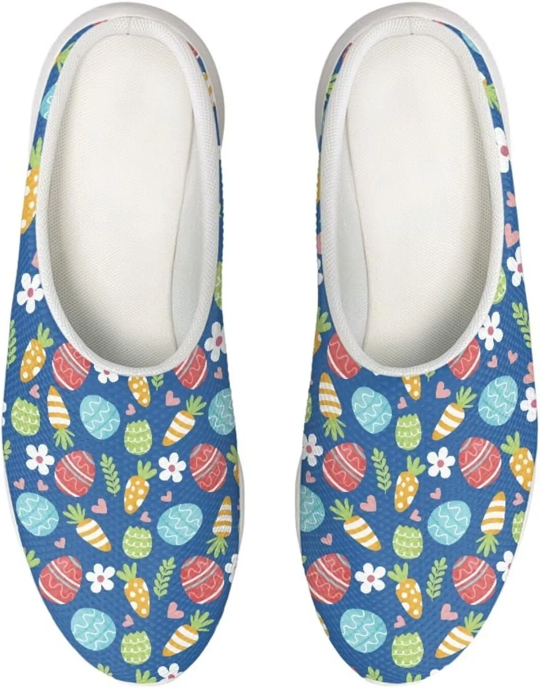 JoyLamoria Lightweight Platform Shoes Quick Dry Garden Clogs Walking Slipper Shoes with Rubber Sole