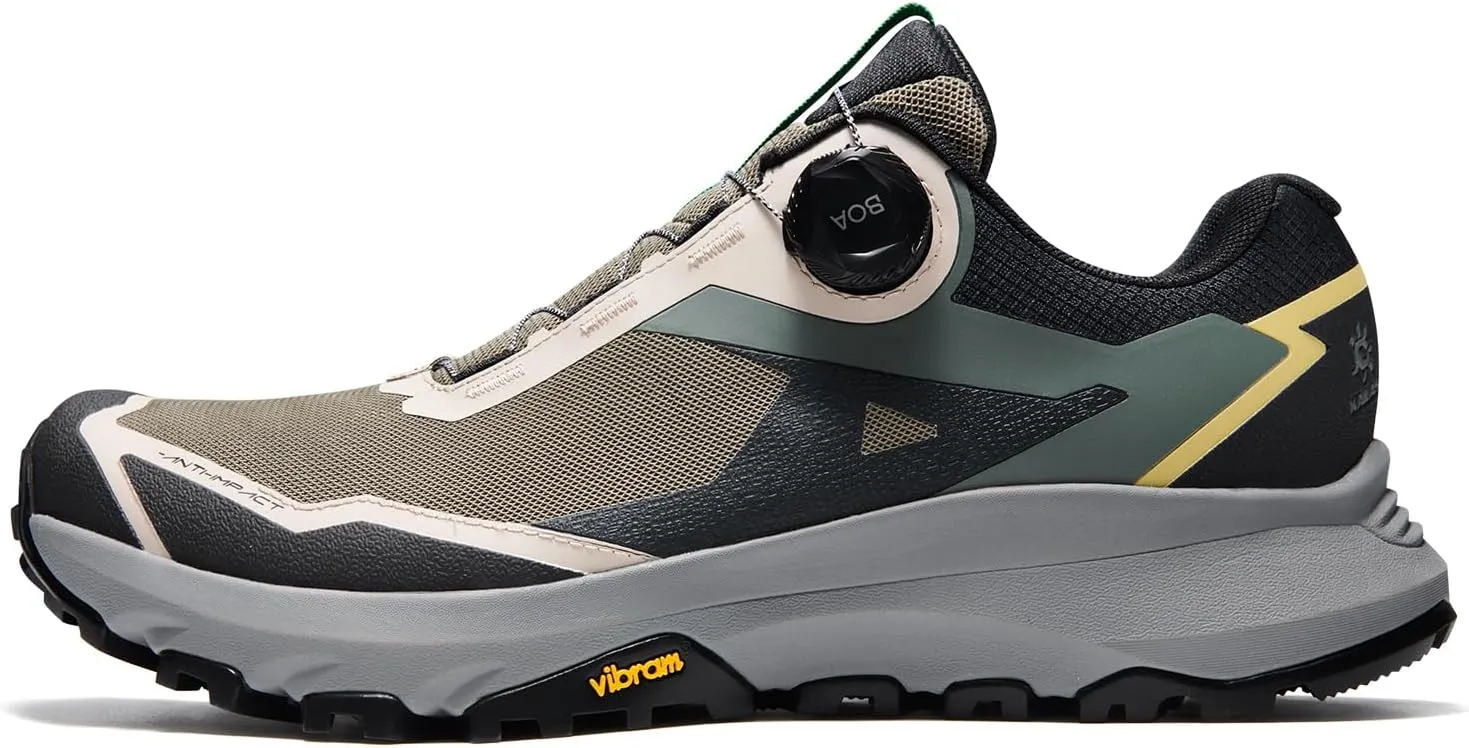 KAILAS Men's Kuocang BOA Hiking Shoe Breathable V Sole Non-Slip Shoes Lightweight Low Height Outdoor Trail Trekking Shoes