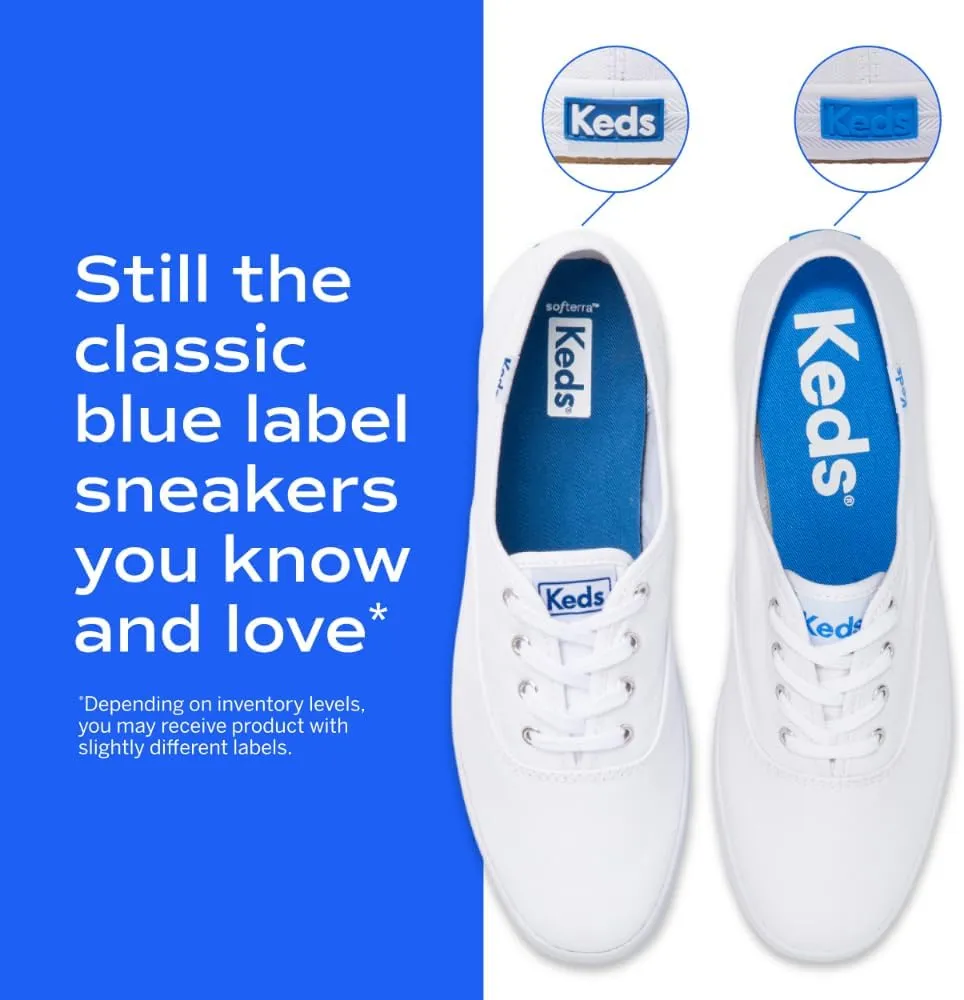 Keds Women's Champion Canvas Lace Up Sneaker