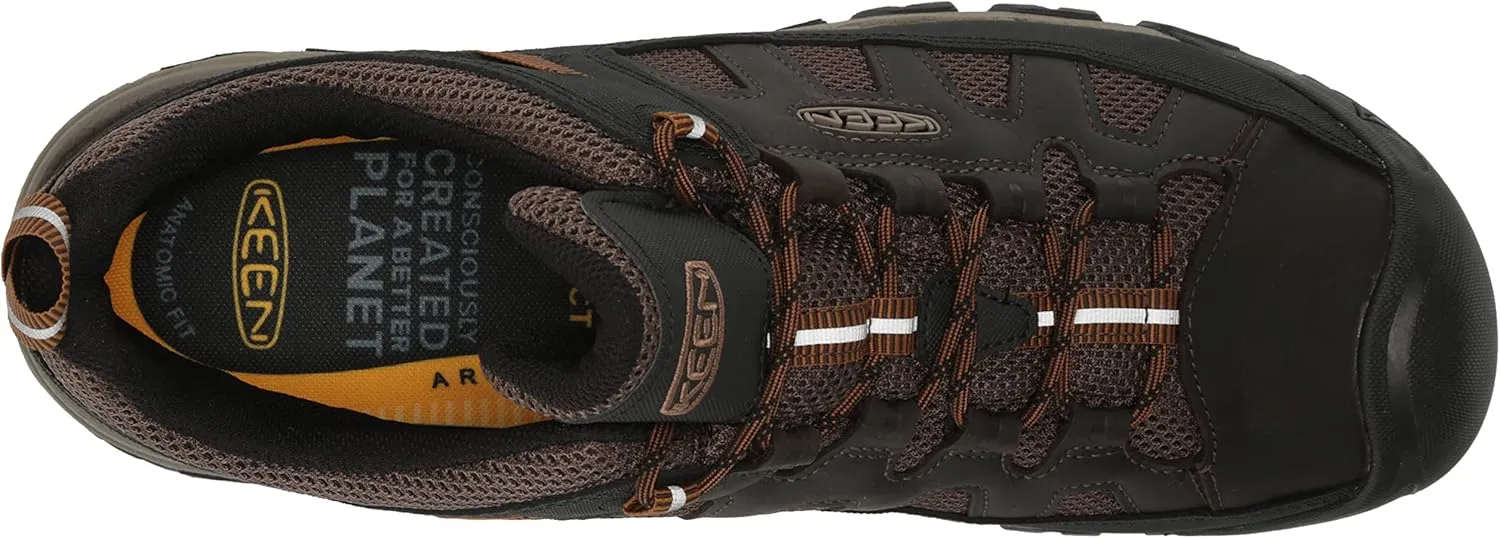 KEEN Men's Targhee Vent Low Height Breathable Hiking Shoes