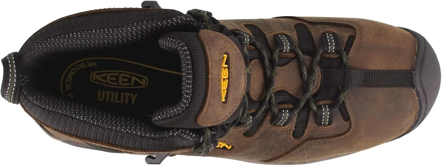 KEEN Utility Men's Detroit XT Mid Height Steel Toe Waterproof Work Boot