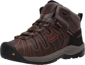 KEEN Utility Men's Flint 2 Mid Height Soft Toe Breathable Construction Work Boot