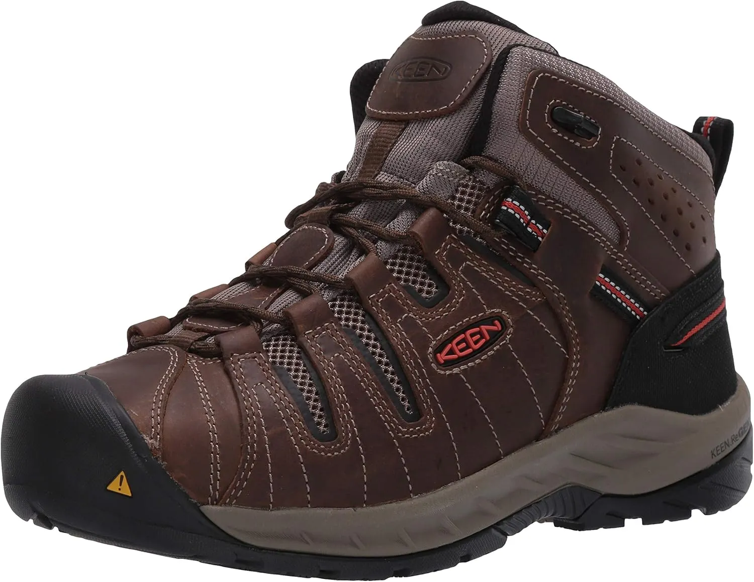 KEEN Utility Men's Flint 2 Mid Height Soft Toe Breathable Construction Work Boot
