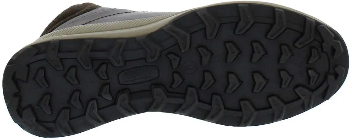 Khombu Men's Leather Memory Foam Lightweight Hiker Boot