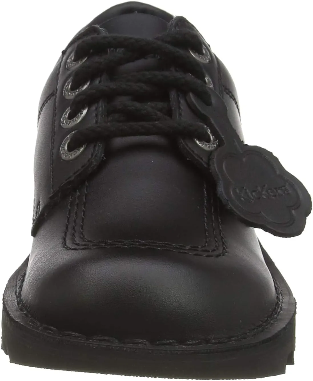 Kickers Men's Kick Lo Core Black Leather Shoes