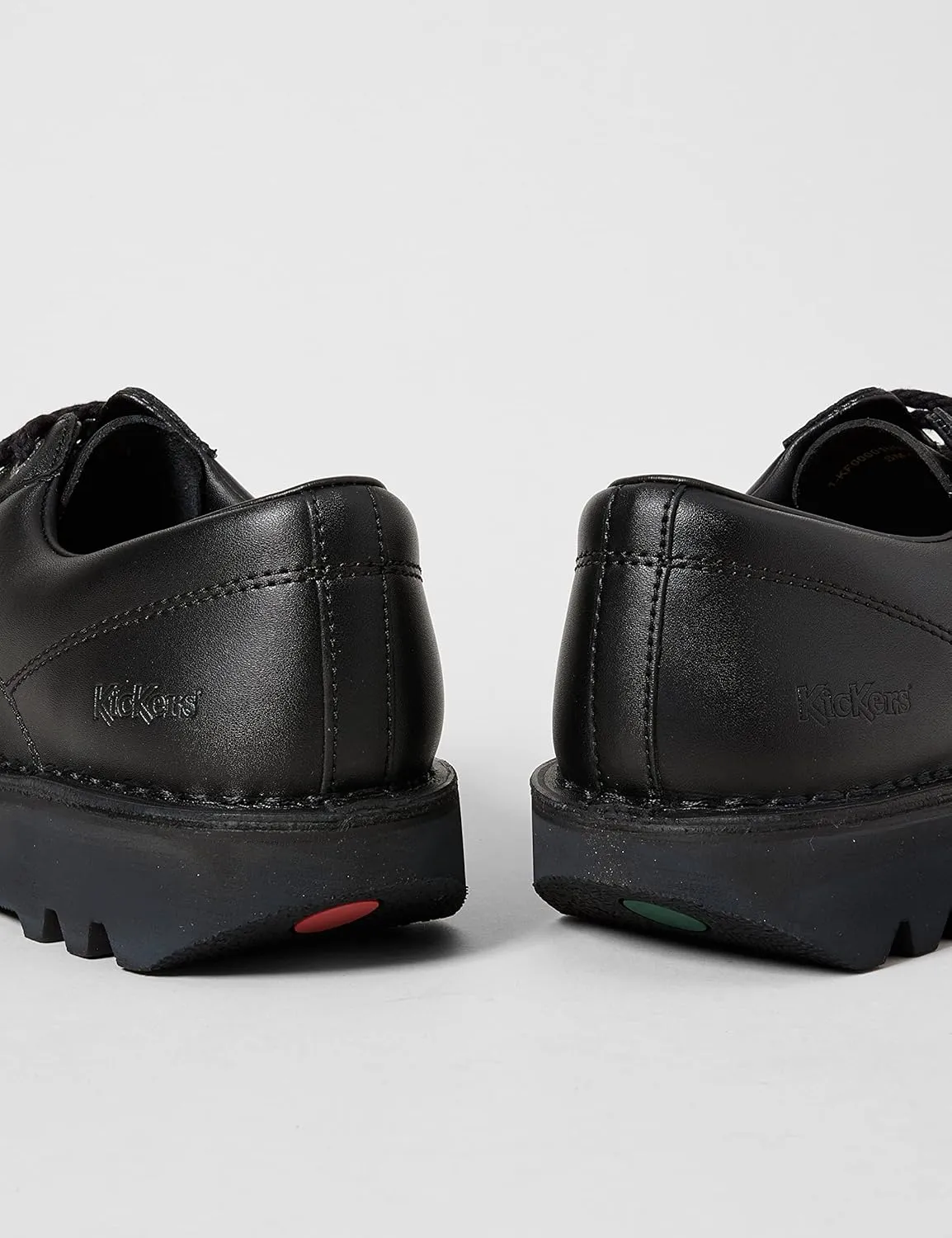 Kickers Men's Kick Lo Core Black Leather Shoes