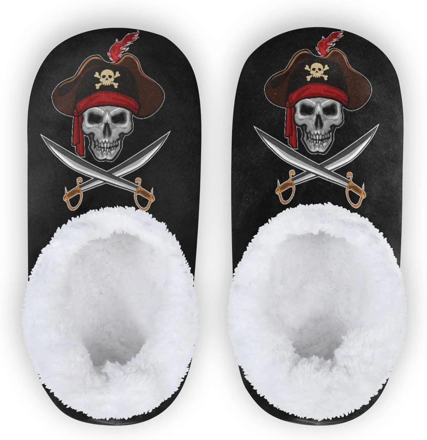Kid's Slippers for Girls Boys, Memory Foam Anti-slip House Indoor Slippers for Home Bedroom Travel