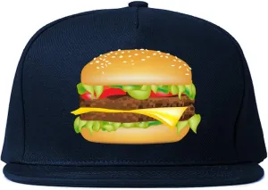 Kings Of NY Burger Chest Snapback Hat Cap