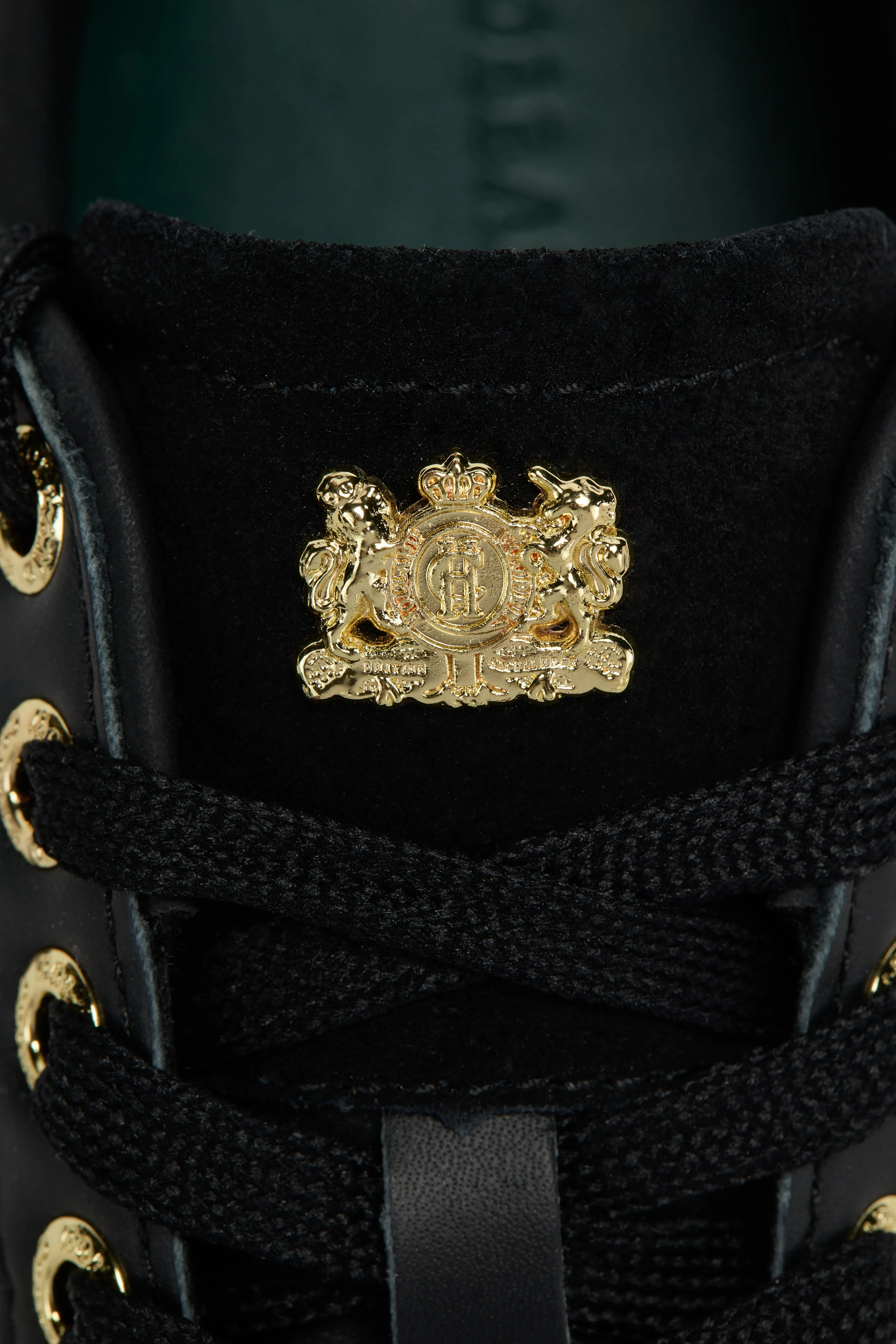 Knightsbridge Court Trainer (Black)