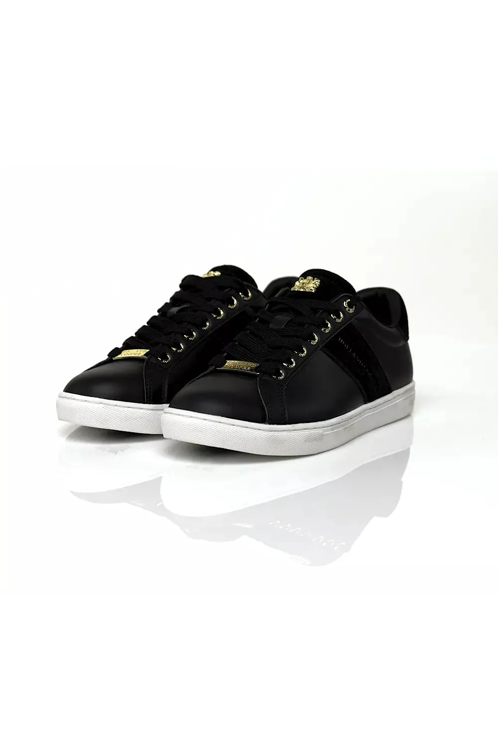 Knightsbridge Court Trainer (Black)