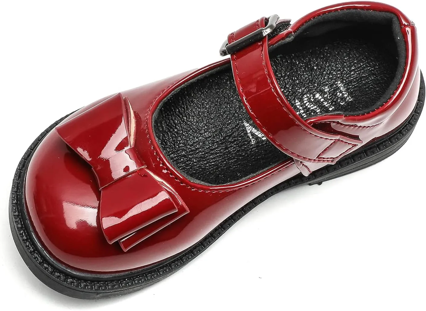 Komfyea Girl's Toddler/Little Kid Cute Bowknot Ballet Flat Dress Shoes